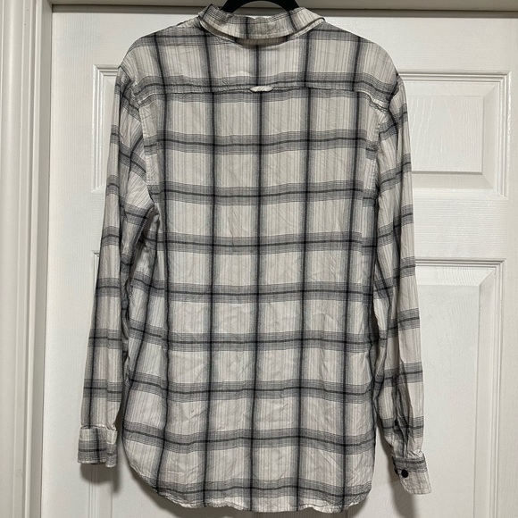 Cuidado con el Perro Black & White Flannel Men's L, Large - Picture 4 of 5